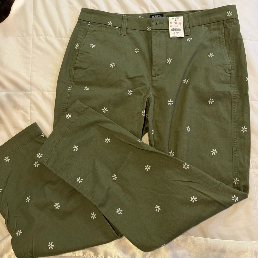 J. Crew Women’s high rise girlfriend chino